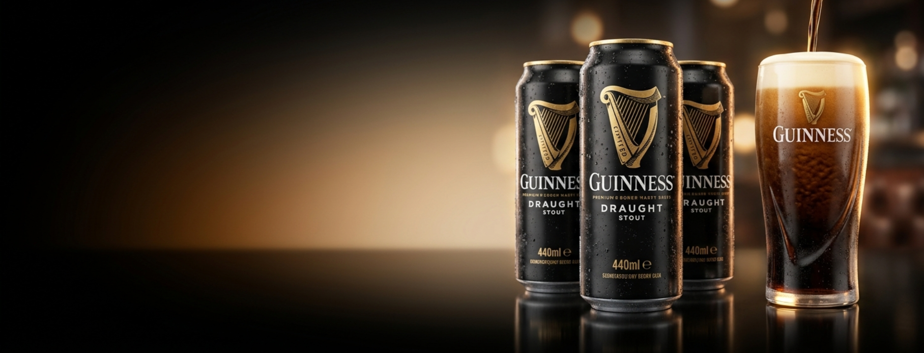 Guinness com copo oficial
